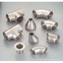 High quality ASTM B363 GR2 12" X SCH10S Pure Titanium 90 Degree Elbow for Industrial pipe fittings